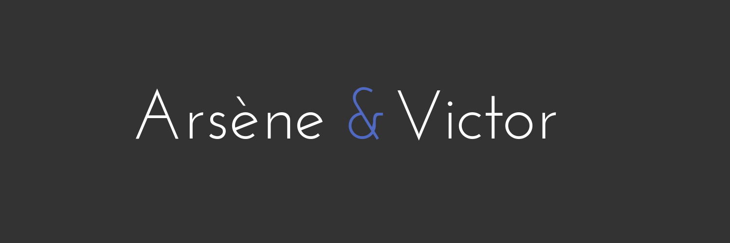 logo arsene et victor